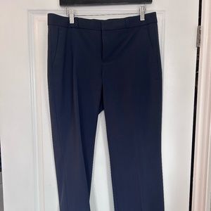 Banana Republic Logan Mid-Rise Trouser Navy Size 8